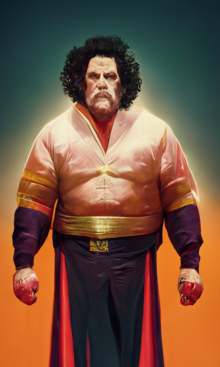 Andre the Giant as Mr Satan