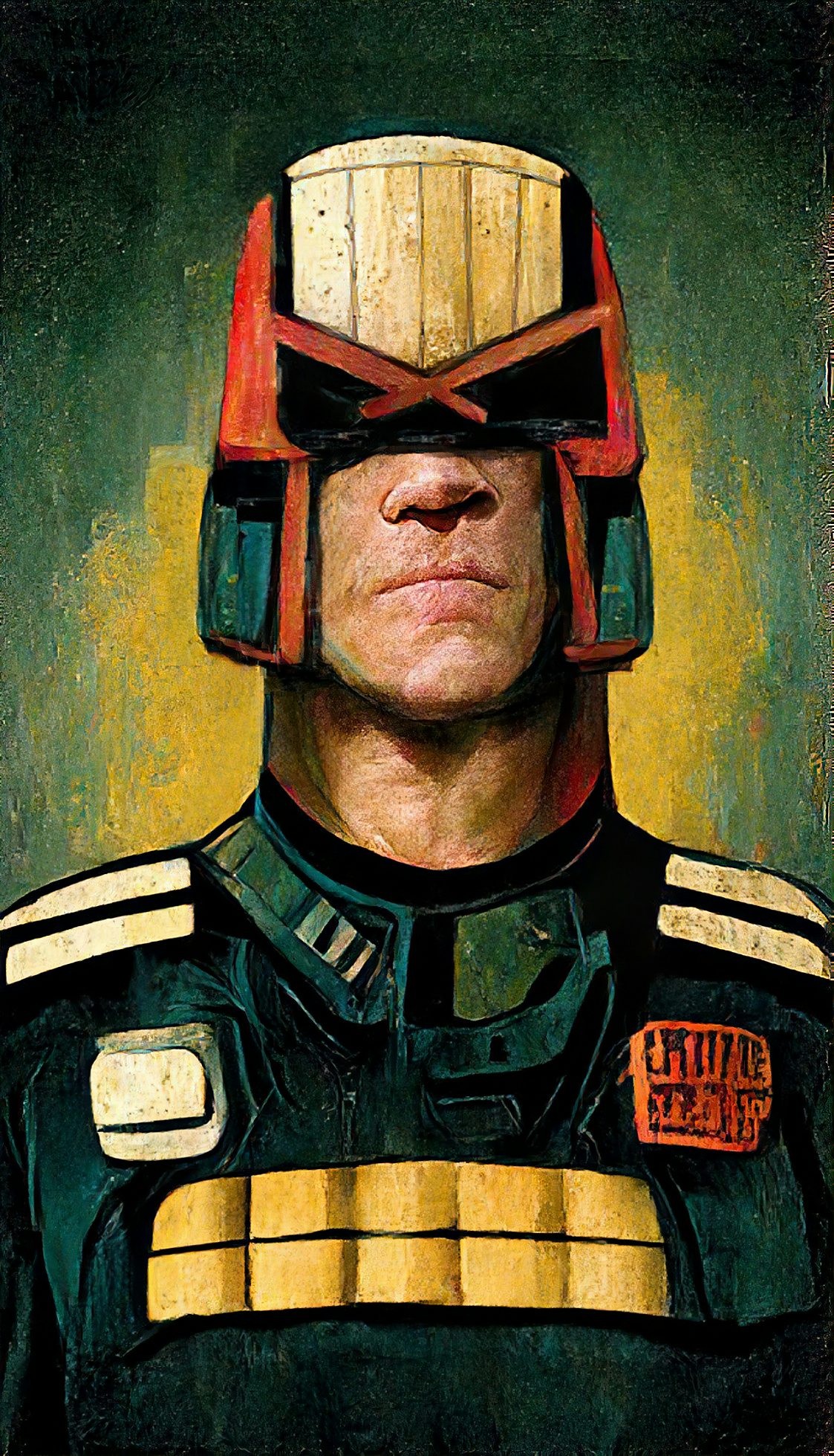 John Cena as Judge Dredd